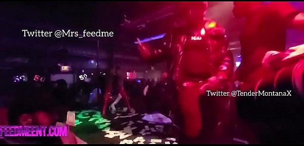  Viral video of ebony sluts in a strip club